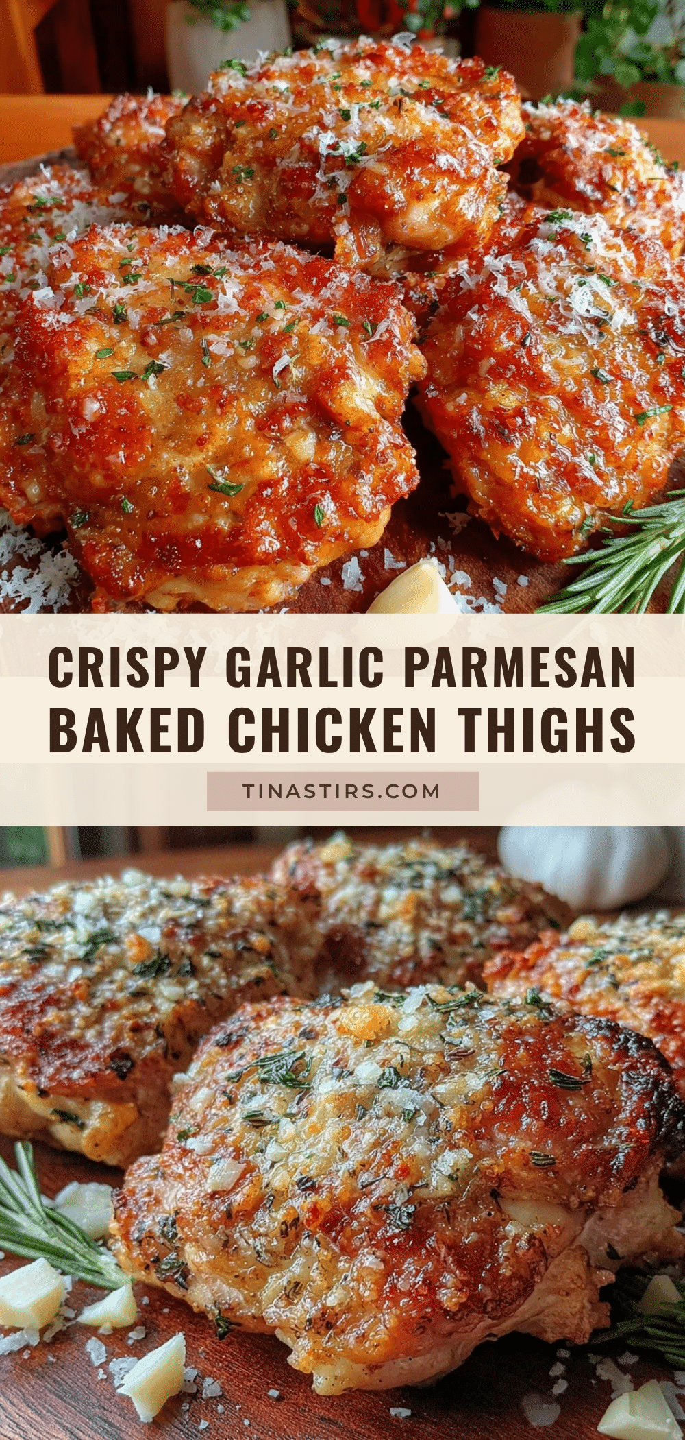 crispy oven-baked chicken thighs recipe