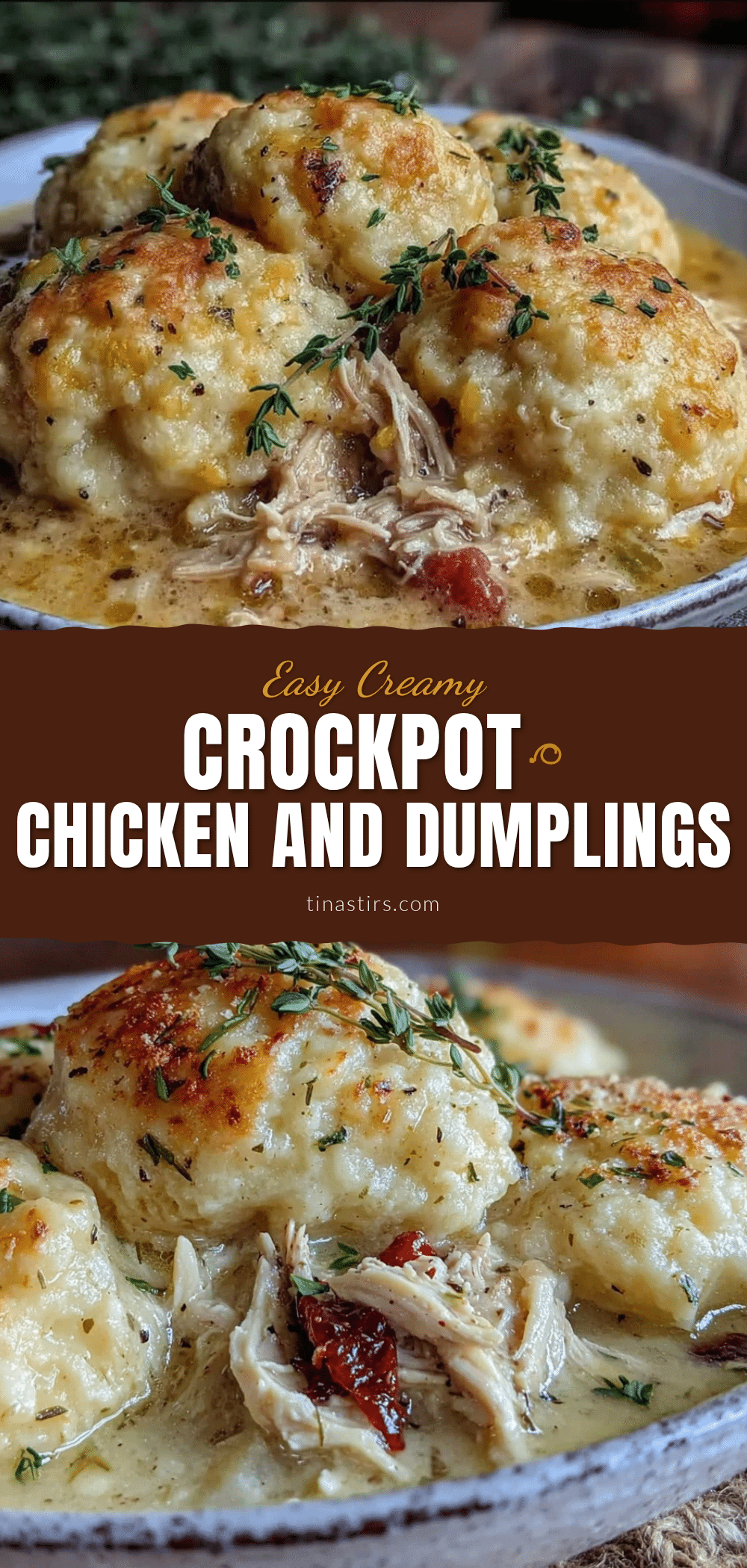 crockpot chicken and dumplings recipe