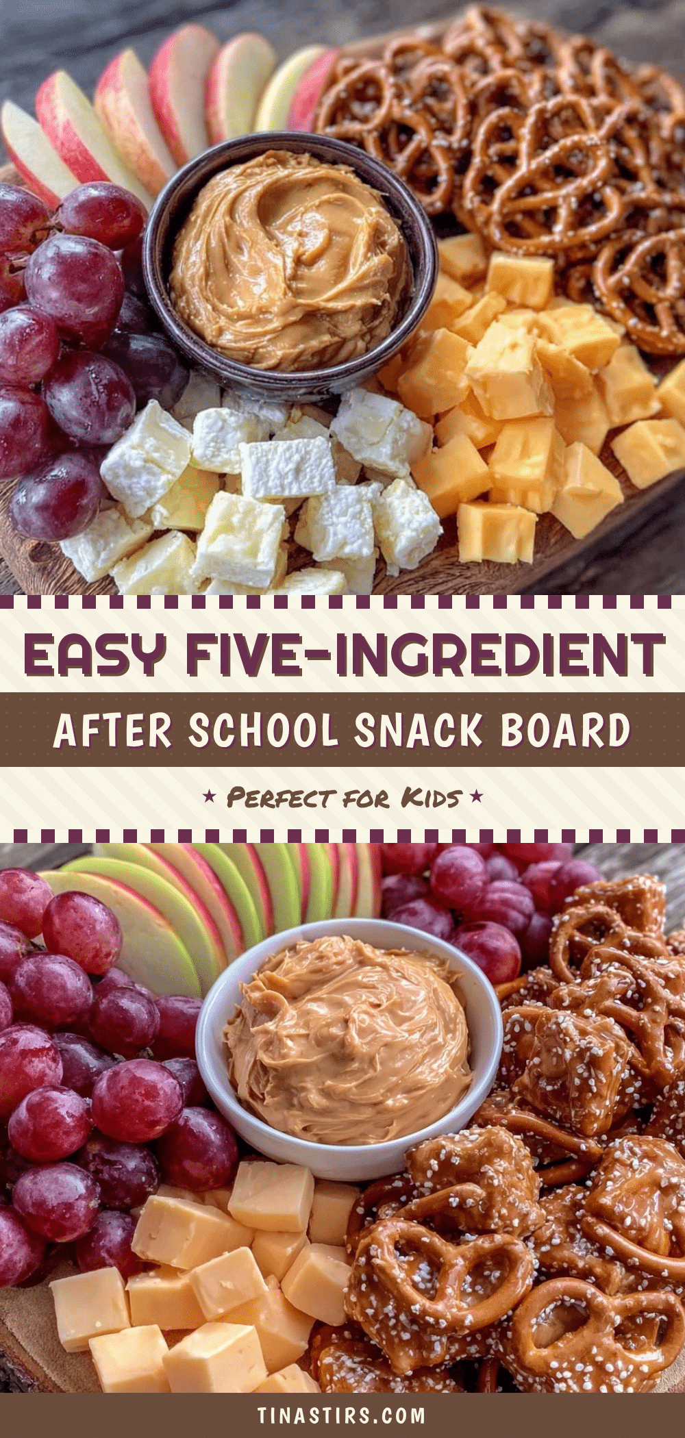 five-ingredient after school snack board recipe