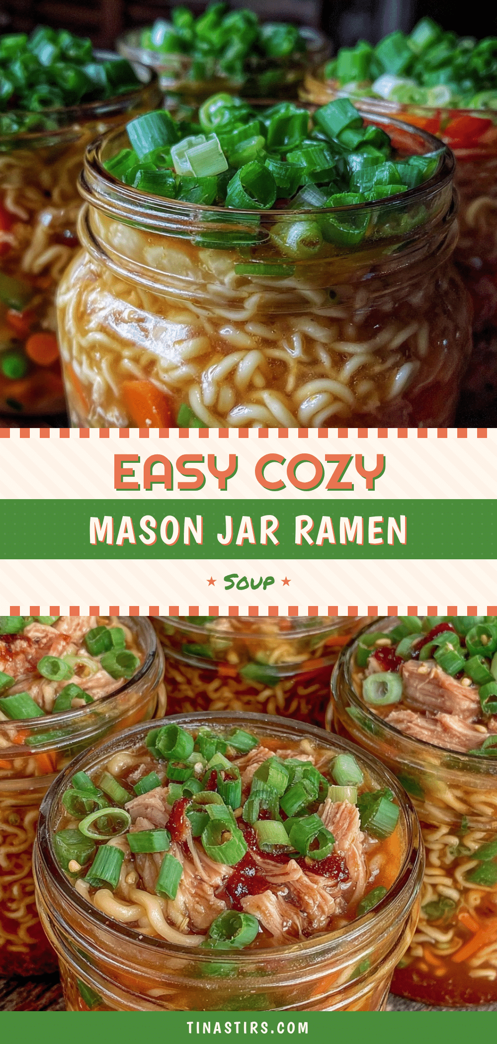 mason jar ramen noodle soup recipe