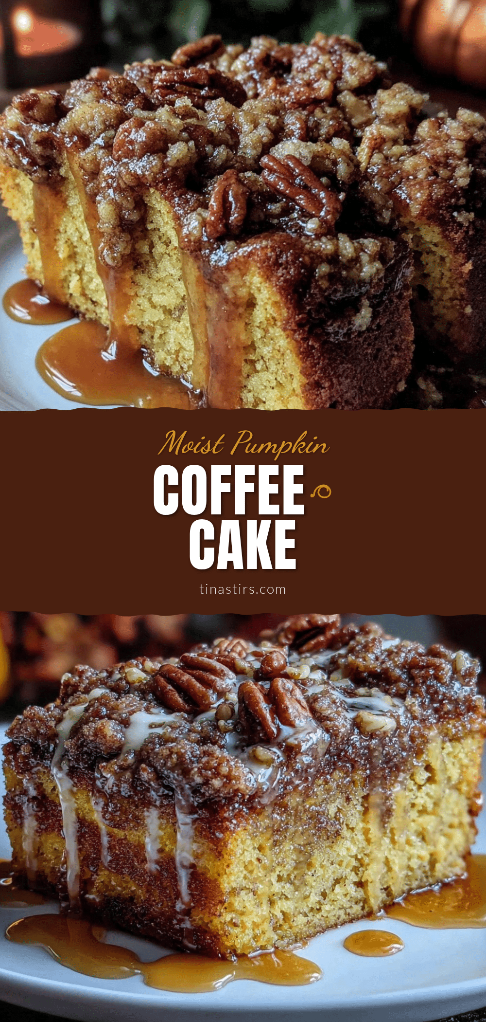 moist pumpkin coffee cake recipe