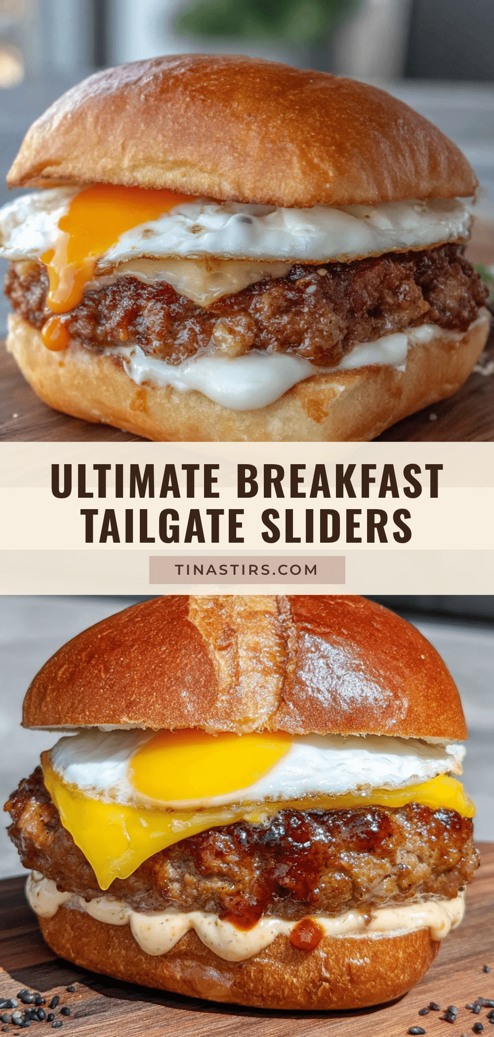 breakfast tailgate sliders recipe