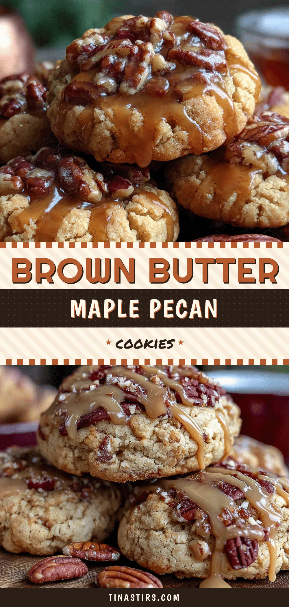 brown butter maple pecan cookies recipe
