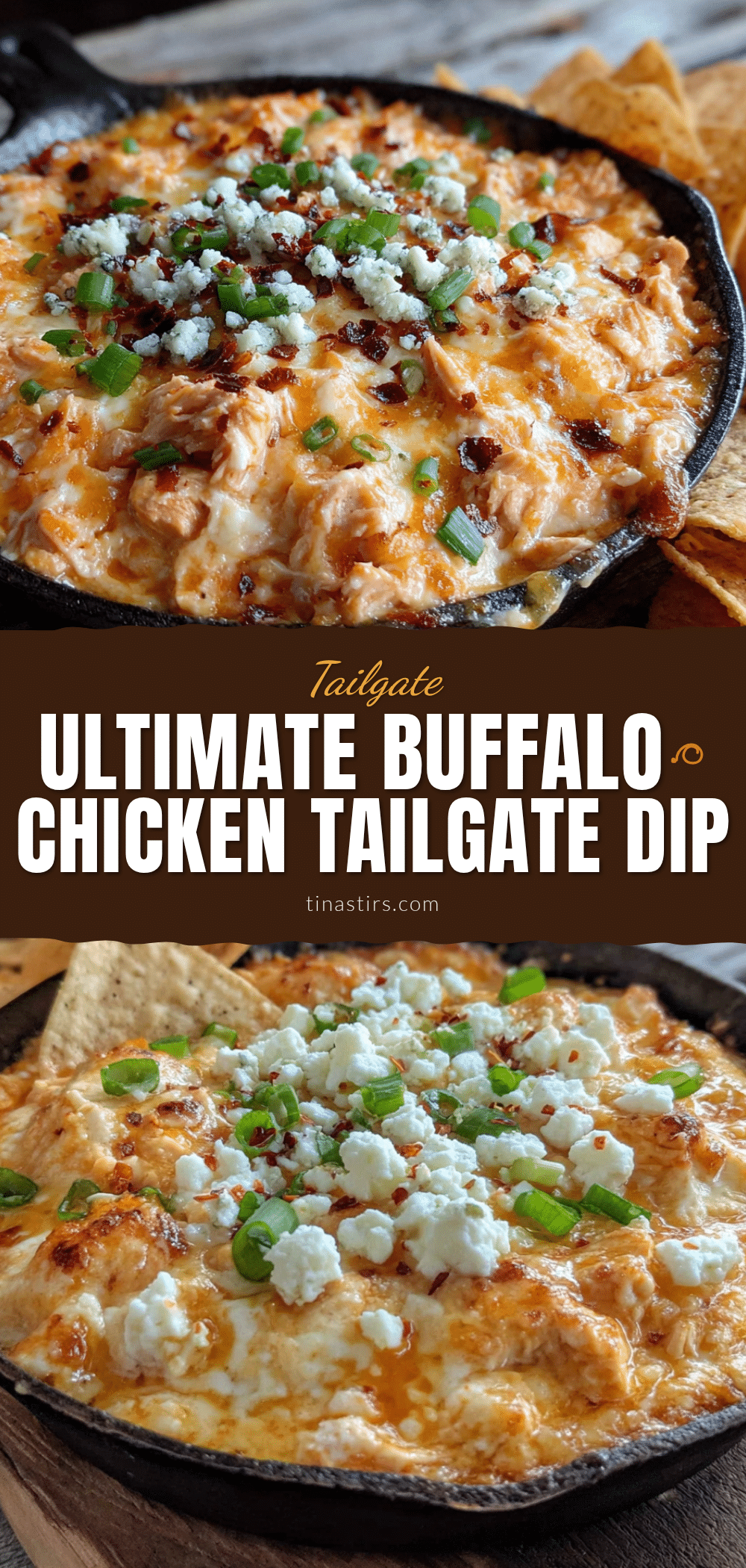 buffalo chicken tailgate dip recipe