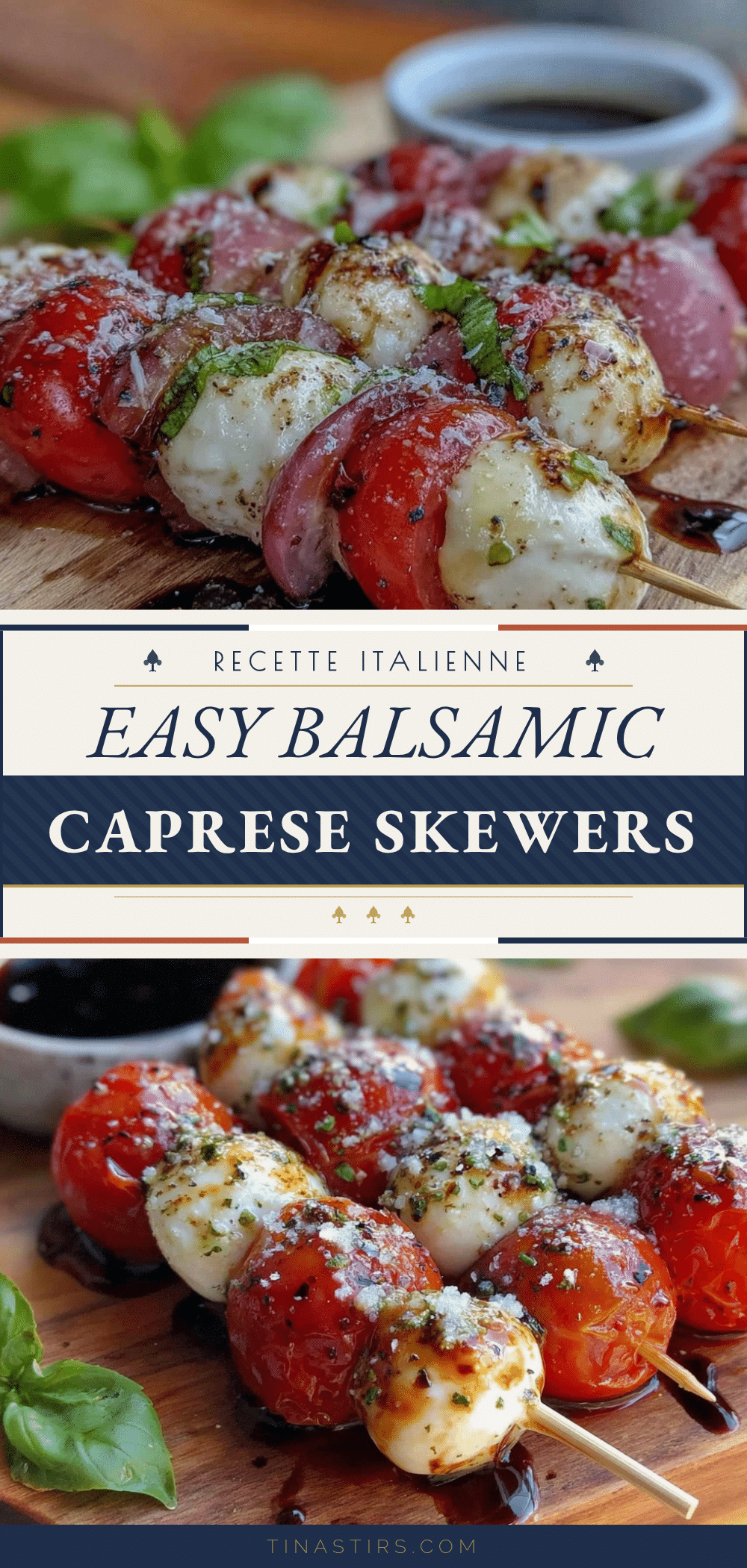 caprese skewers with balsamic glaze recipe