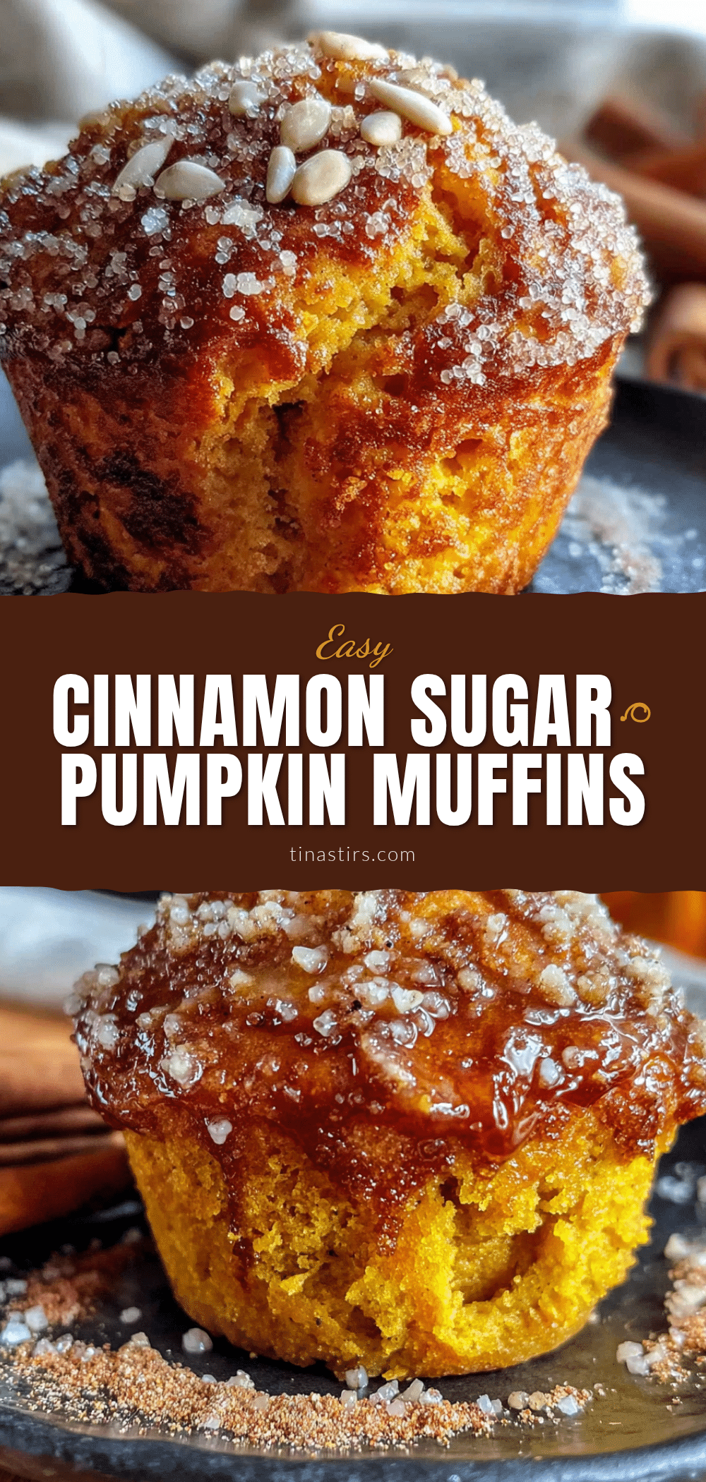 cinnamon sugar pumpkin donut muffins recipe