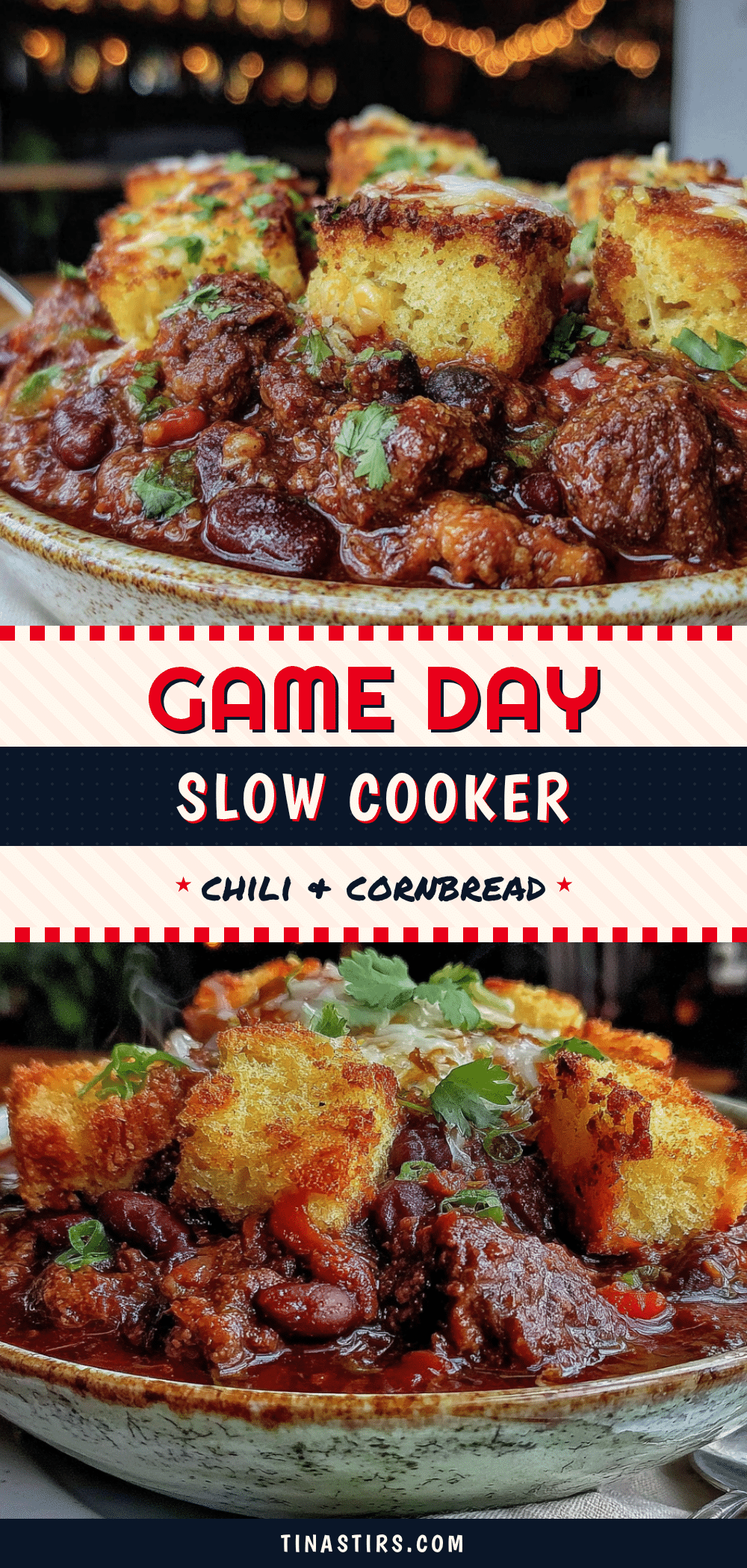 cozy slow cooker football chili recipe