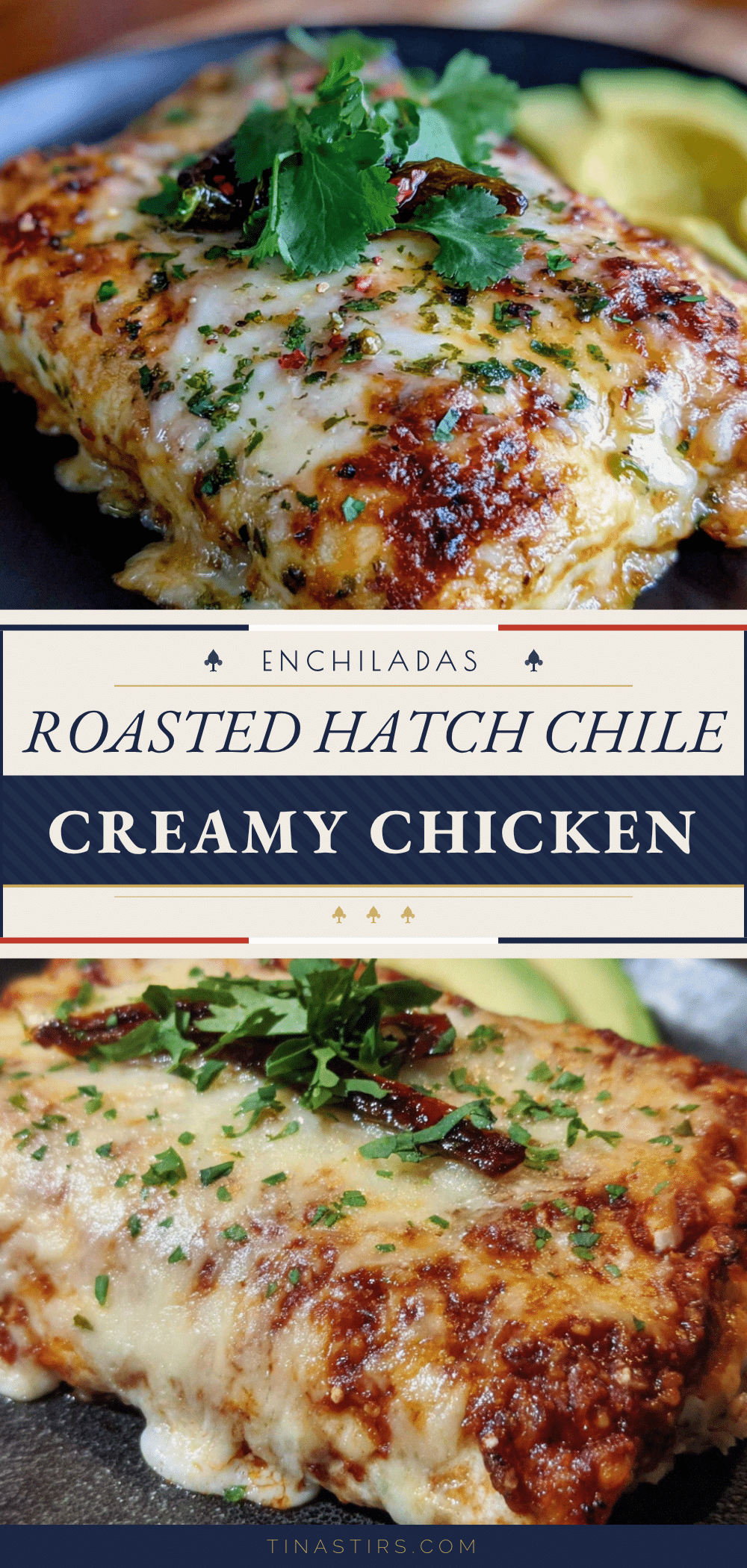 creamy hatch chile chicken enchiladas recipe