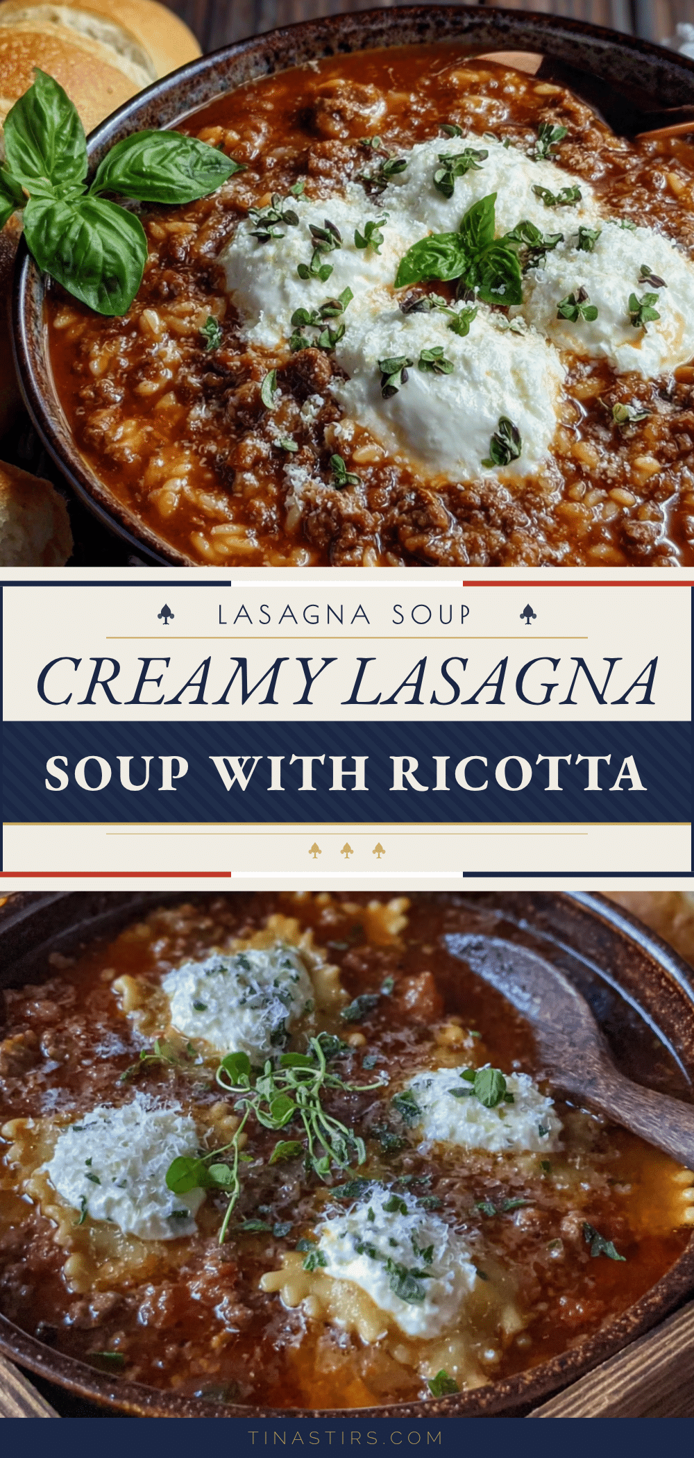 creamy lasagna soup recipe