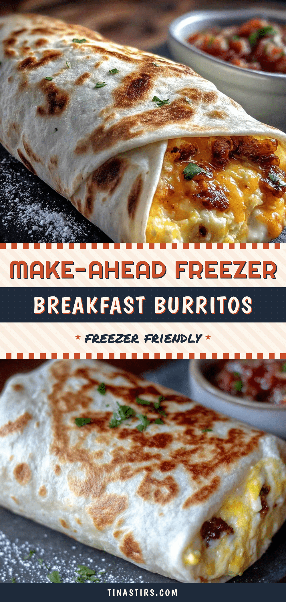 freezer breakfast burritos recipe