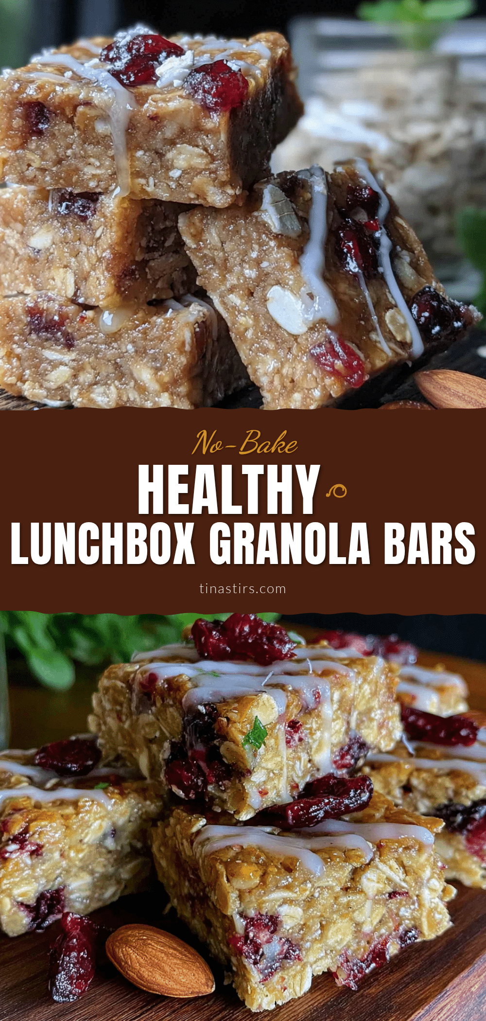 healthy no-bake granola bars recipe