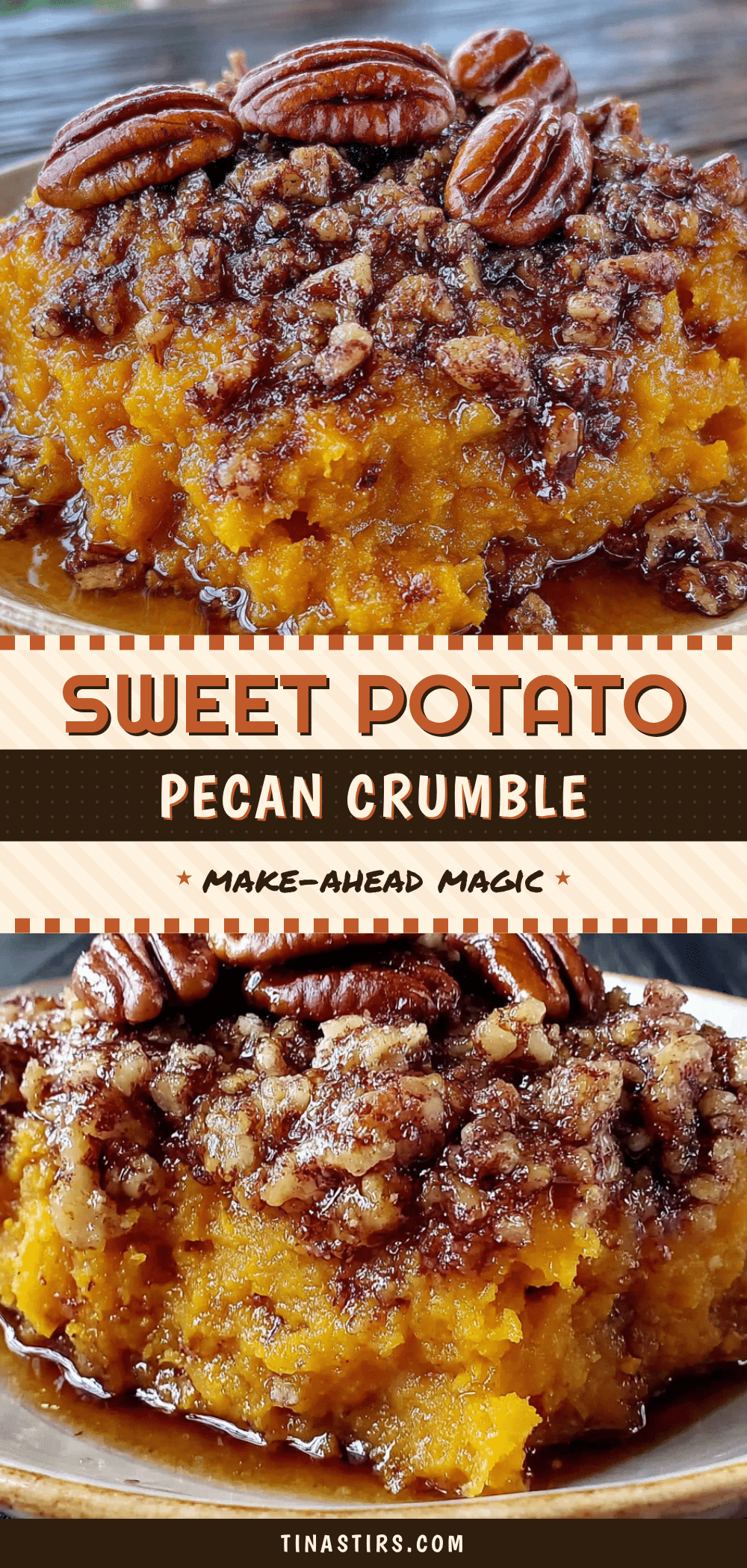make-ahead sweet potato casserole recipe
