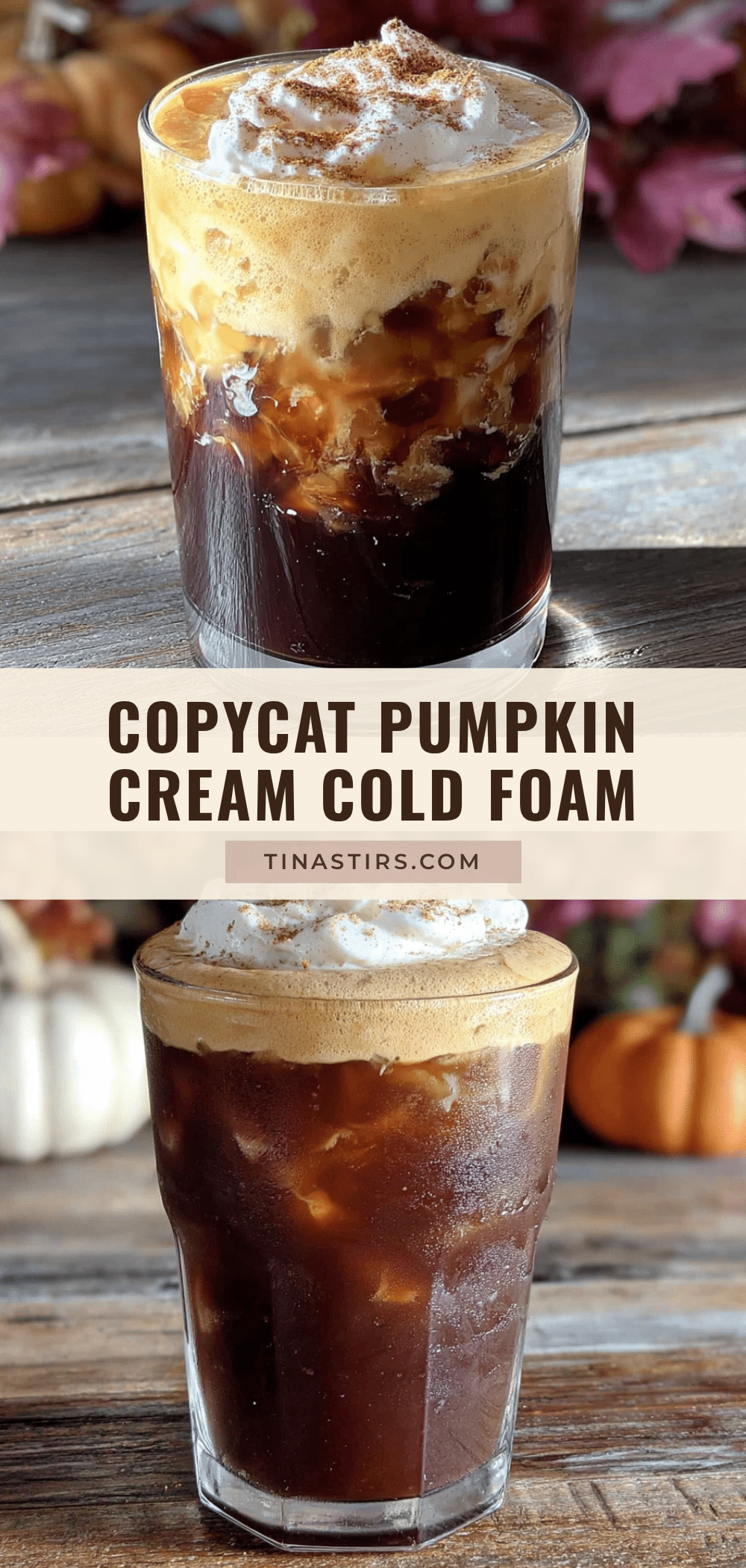 pumpkin cream cold brew recipe