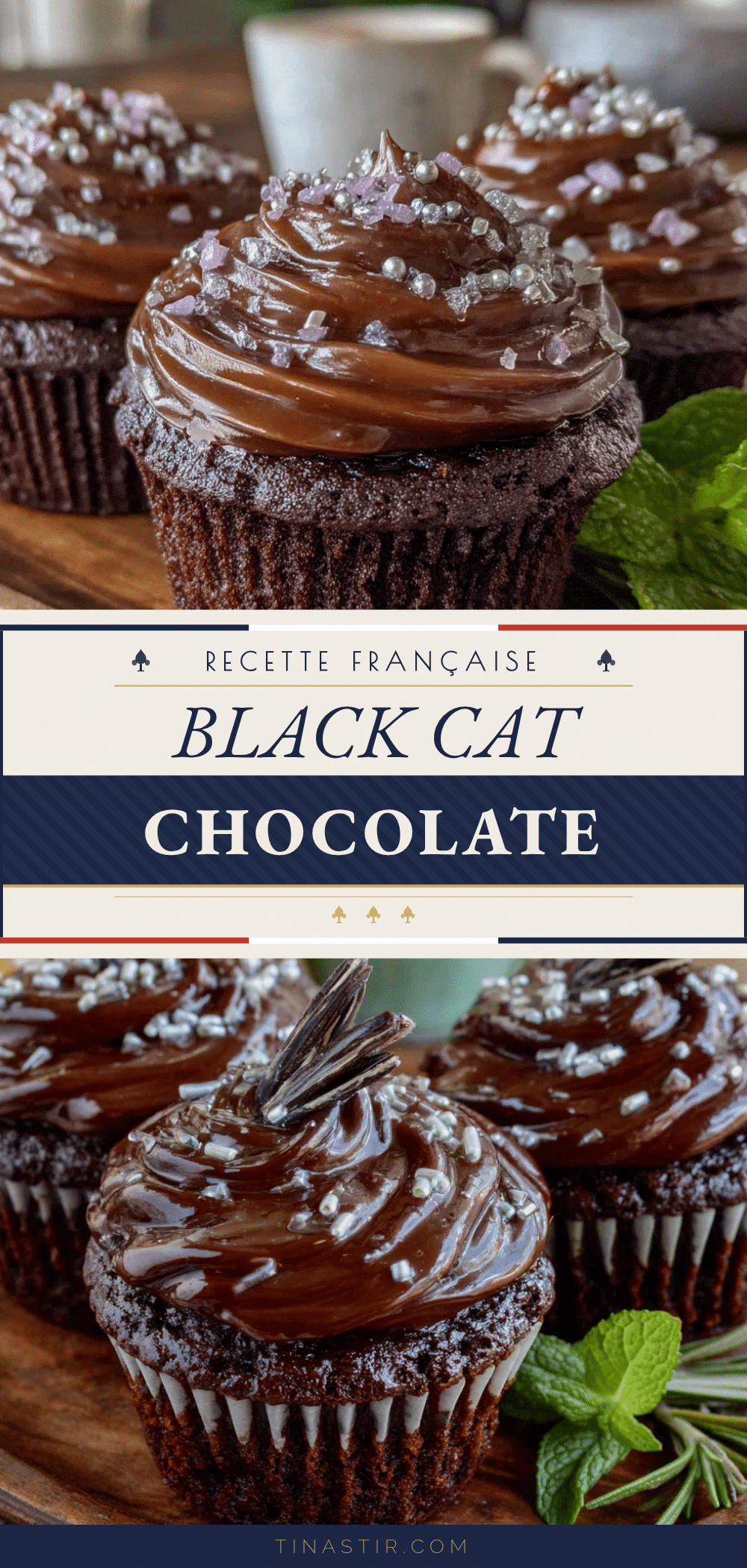 Black Cat Chocolate Cupcakes recipe