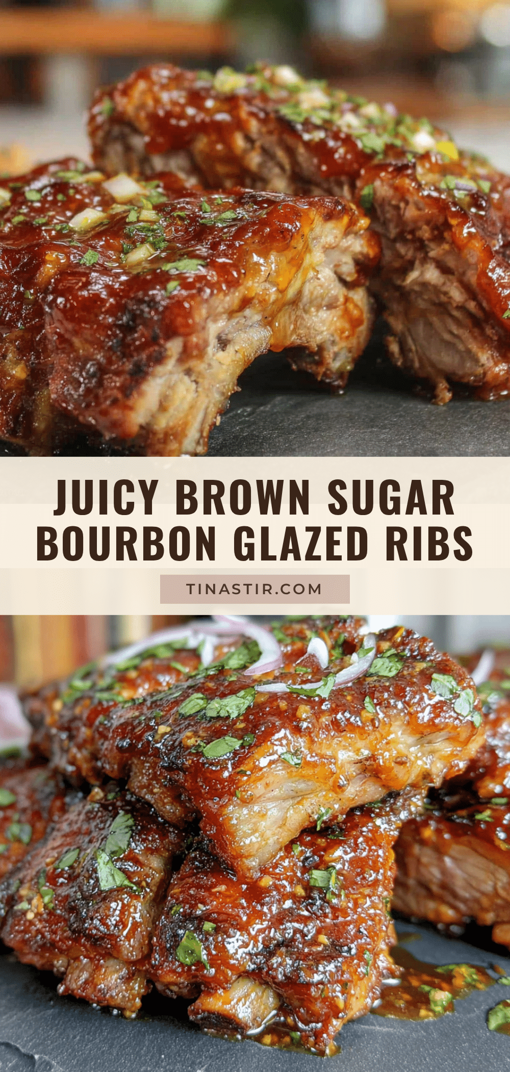 brown sugar bourbon glazed grilled ribs recipe