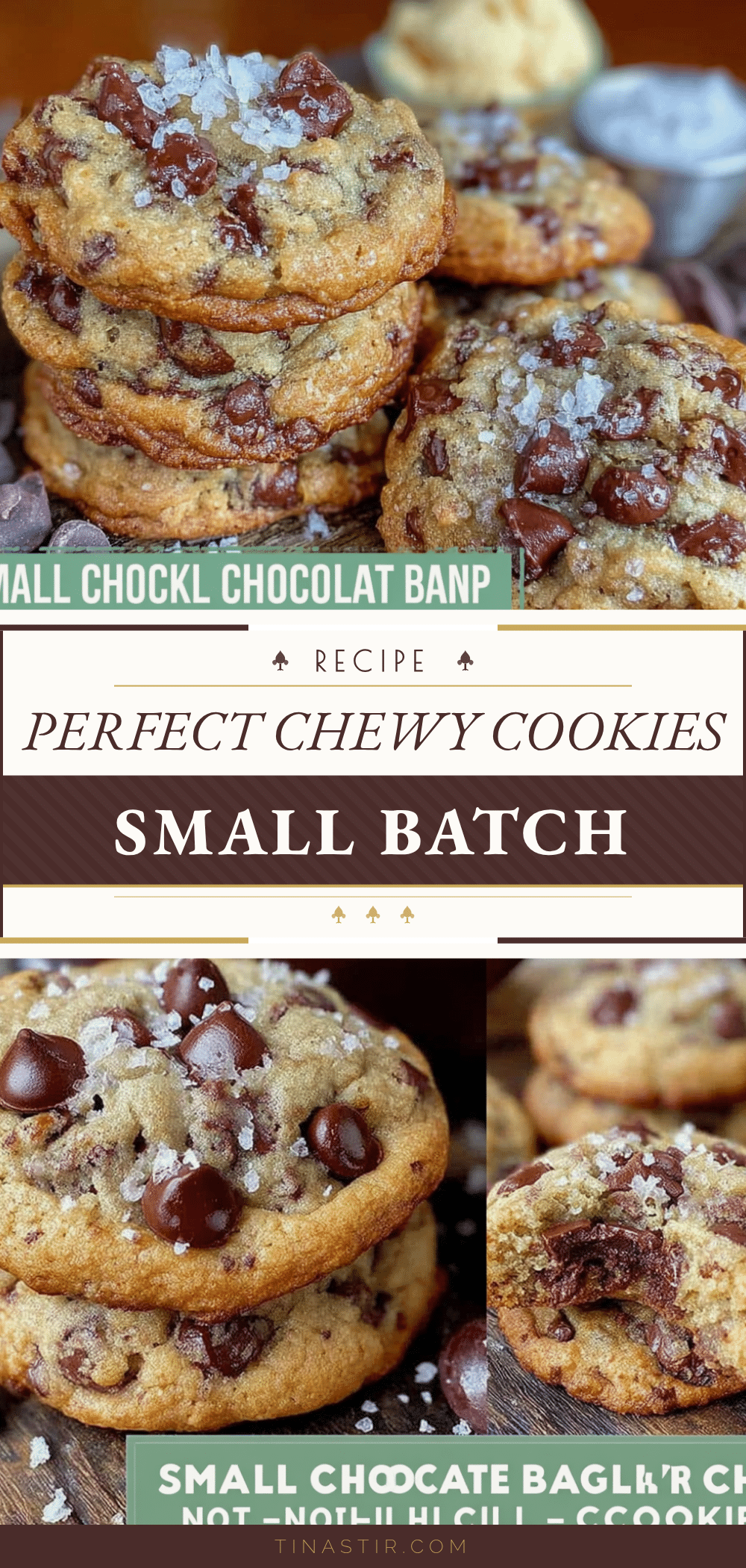 chewy small-batch chocolate chip cookies recipe