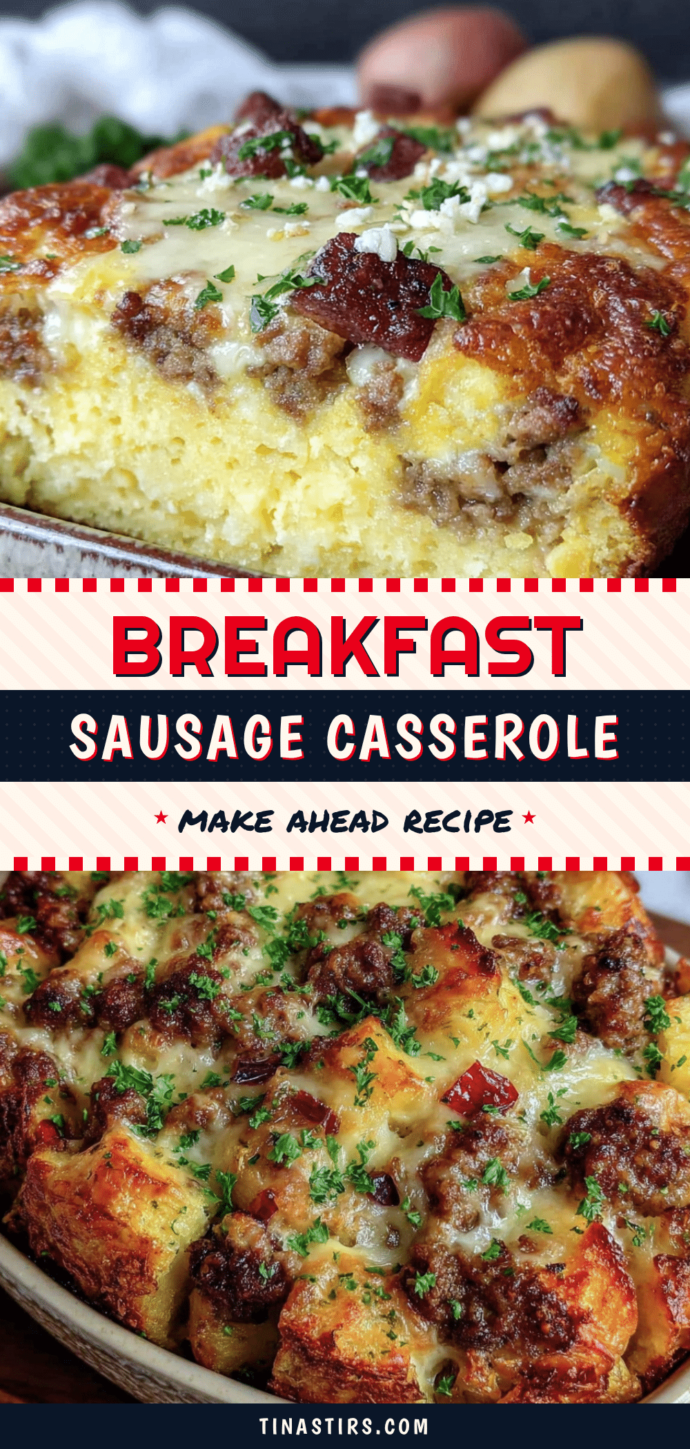 classic make-ahead breakfast casserole with sausage recipe