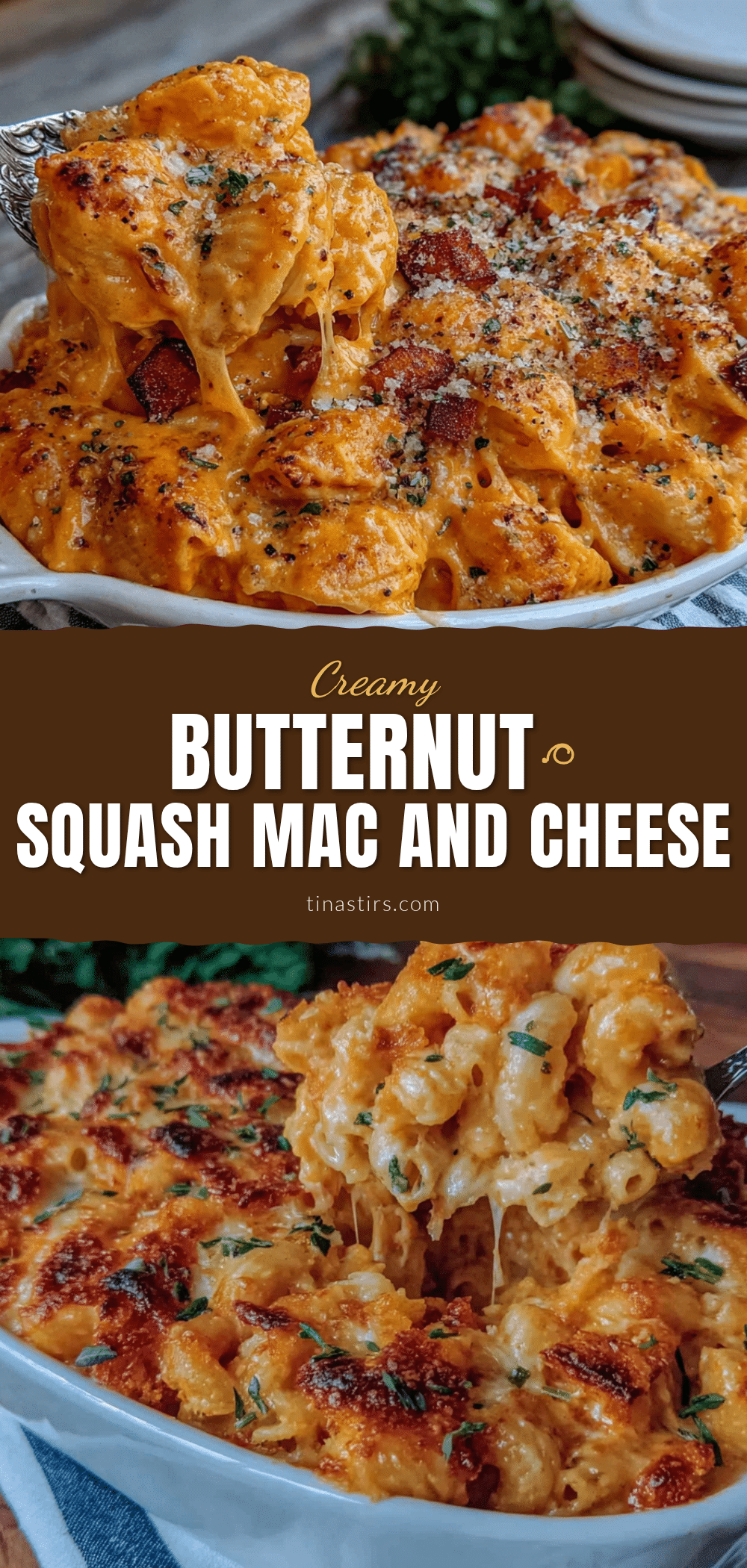 creamy butternut squash mac and cheese recipe