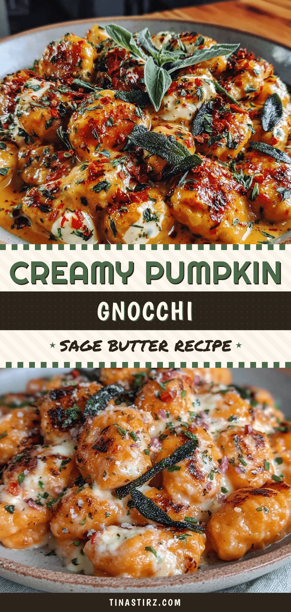 creamy pumpkin gnocchi recipe
