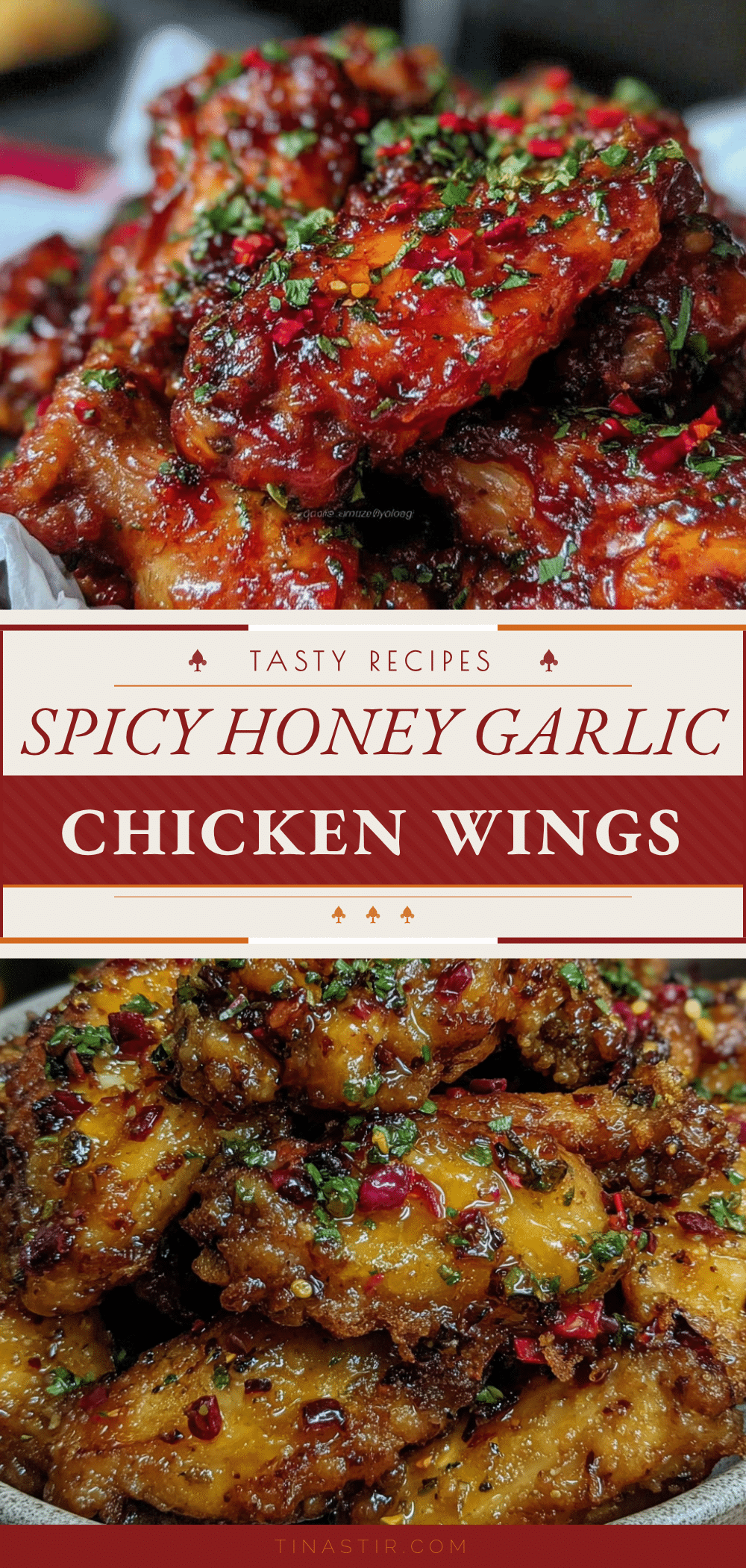 crispy spicy honey garlic chicken wings recipe