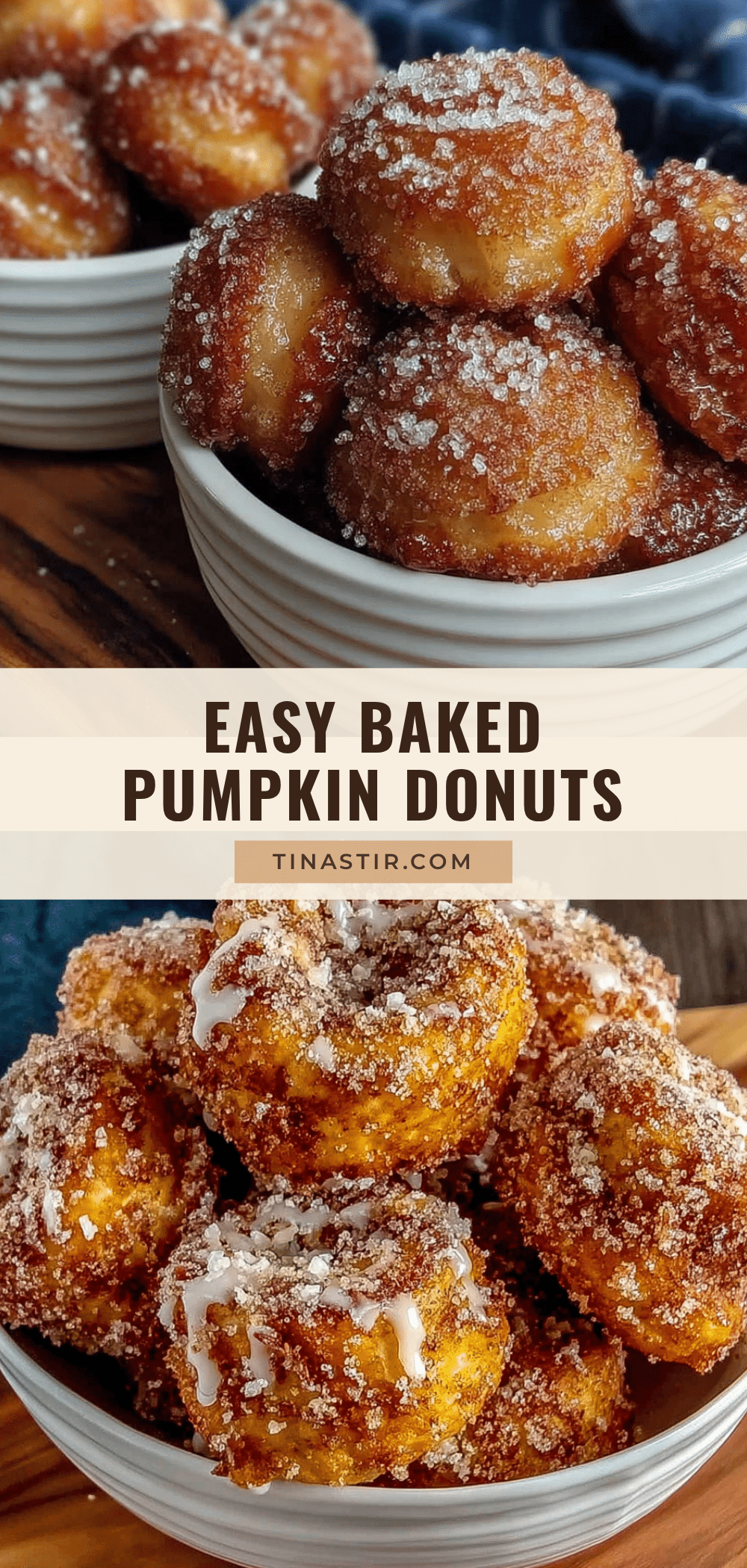 easy baked pumpkin donuts recipe