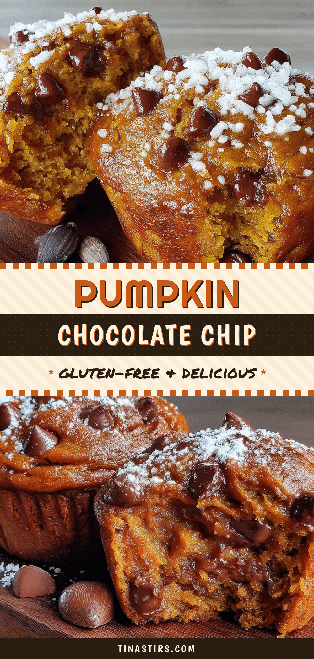 gluten-free pumpkin chocolate chip muffins recipe