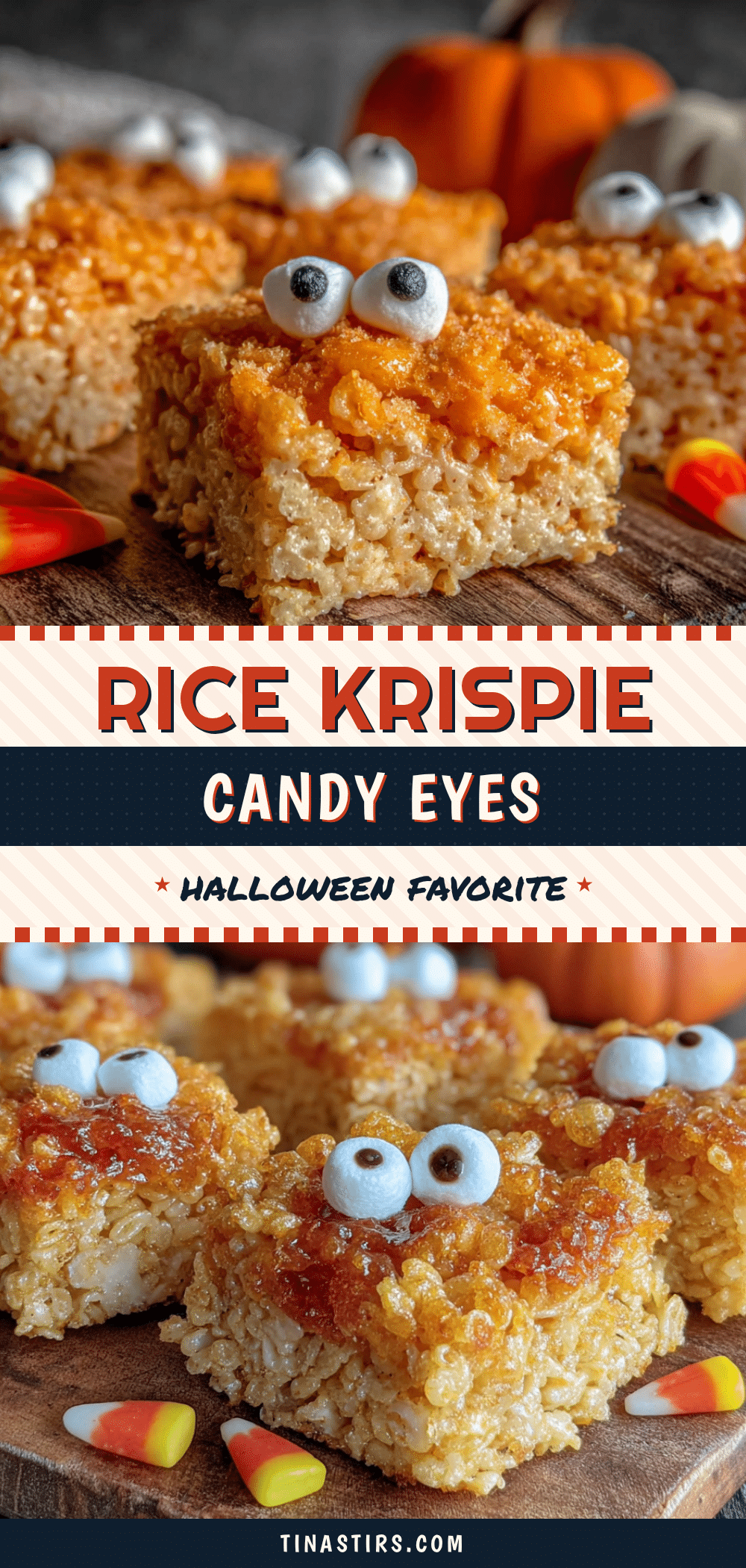 Halloween Rice Krispie Treats recipe
