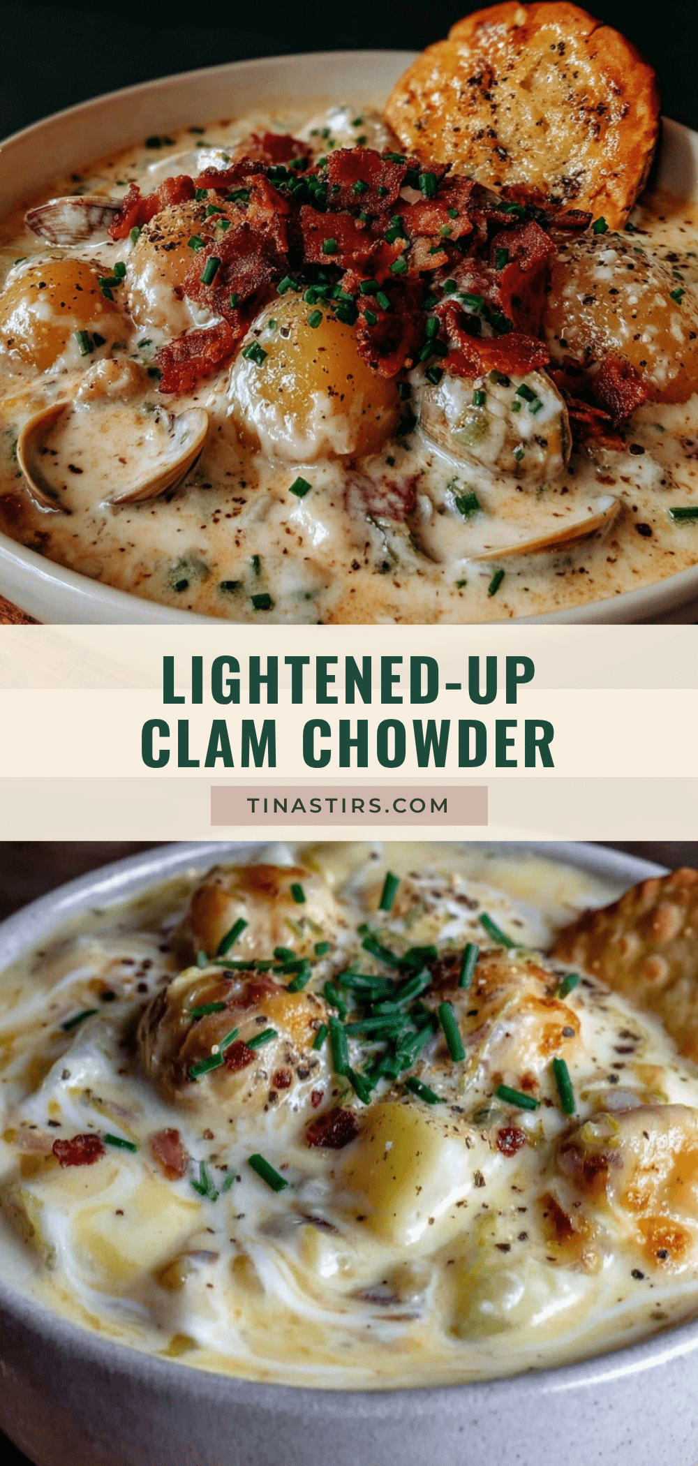 lightened up new england clam chowder recipe