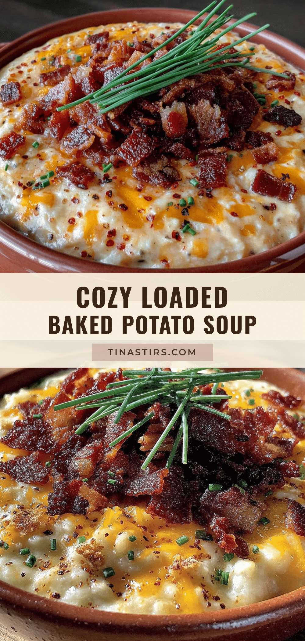 loaded baked potato soup with bacon recipe