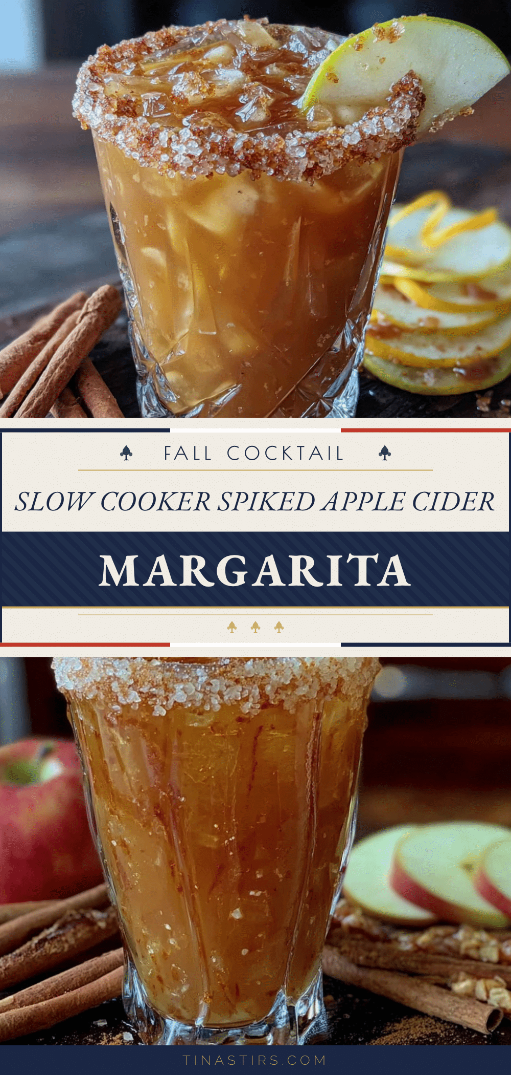 slow cooker spiked apple cider margarita recipe