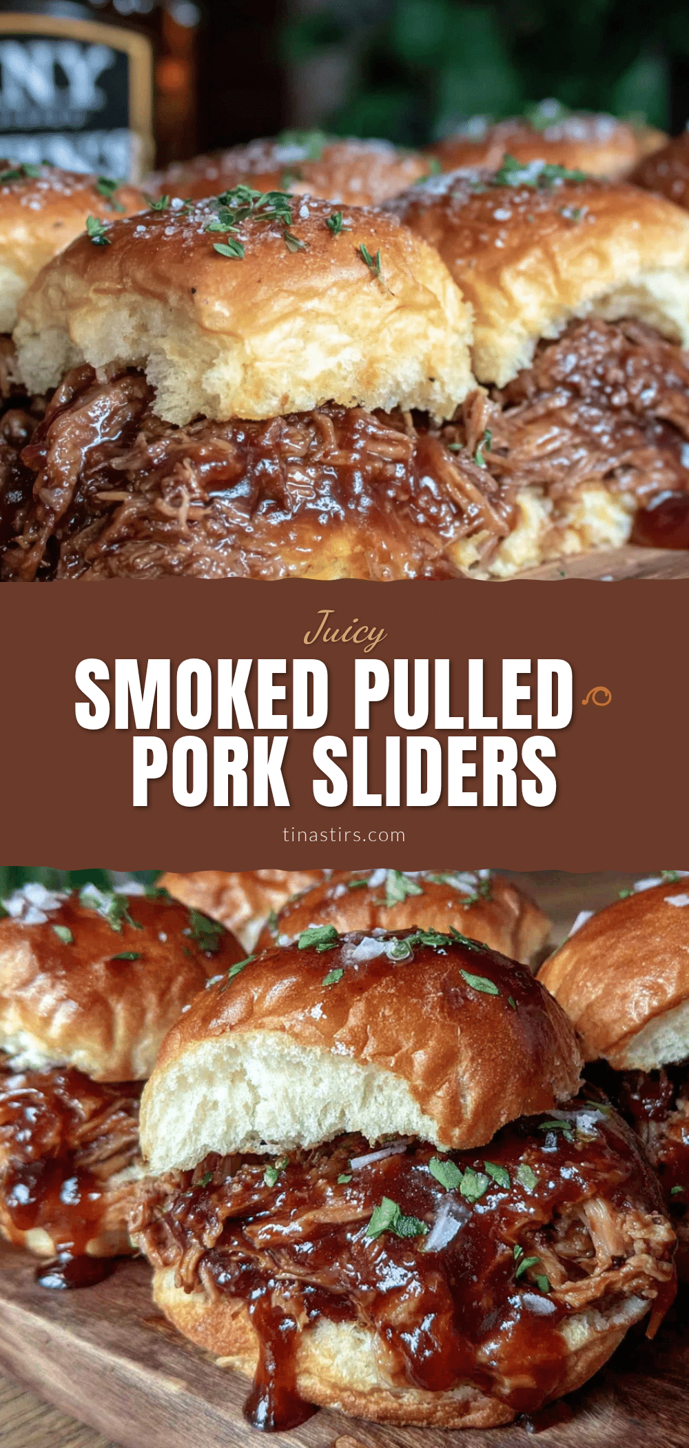 smoked pulled pork sliders with peach bbq recipe