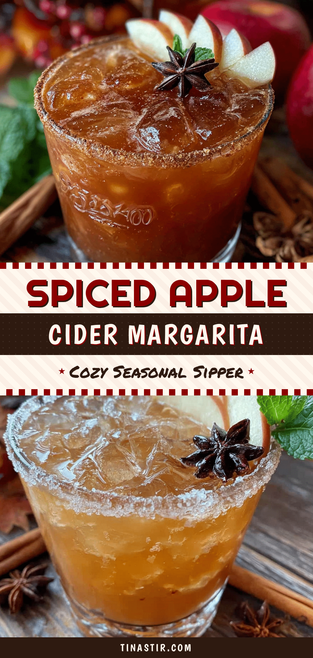 spiced apple cider margarita recipe