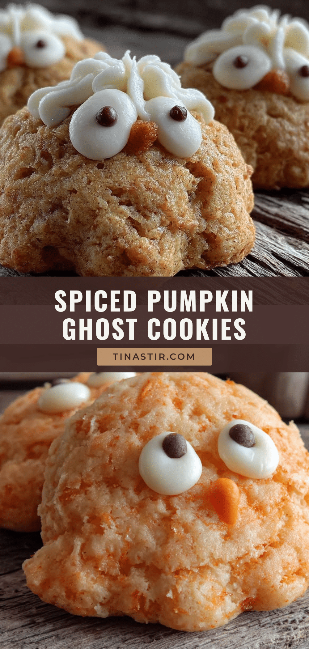 spiced pumpkin ghost cookies recipe