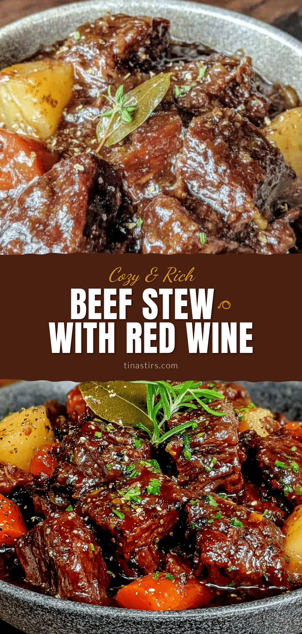 cozy beef stew with red wine recipe