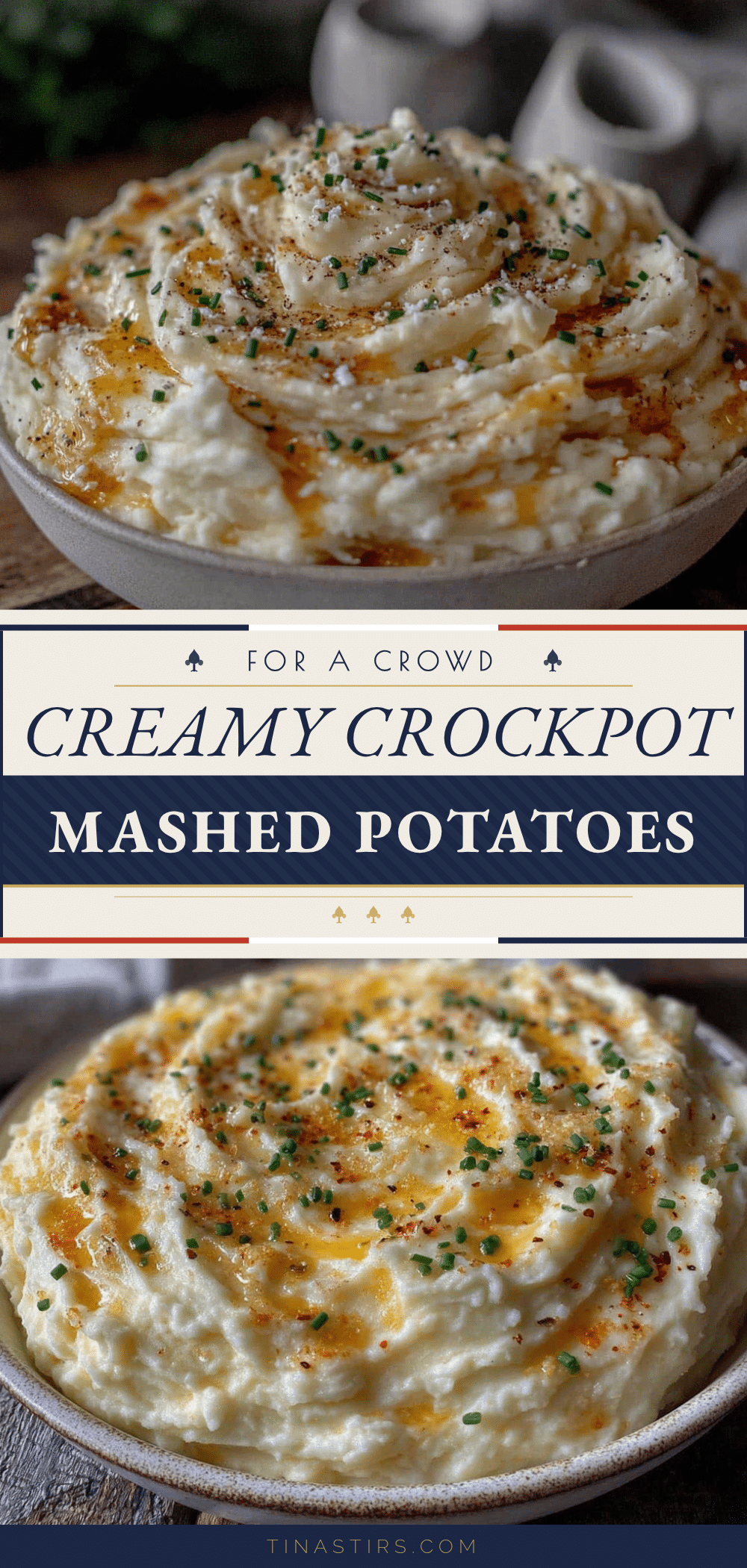 creamy crockpot mashed potatoes for a crowd recipe