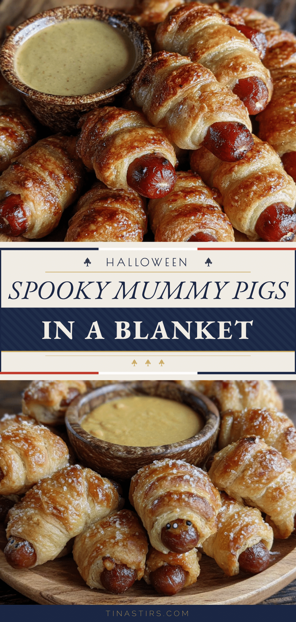 halloween mummy pigs in a blanket recipe