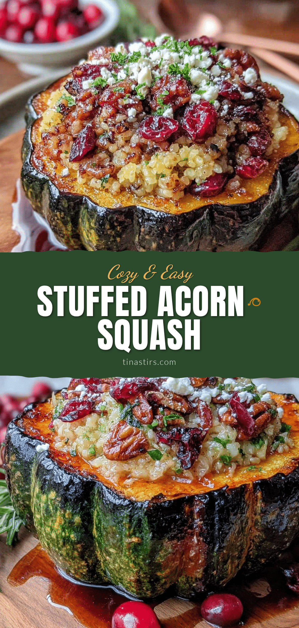 stuffed acorn squash recipe